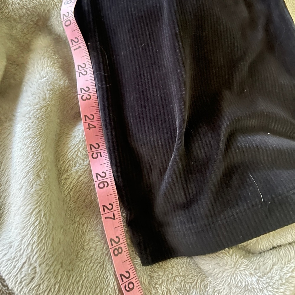 Joyspun pull on size S ribbed velour pants. Wide leg and wide stretch waist. - Picture 9 of 10
